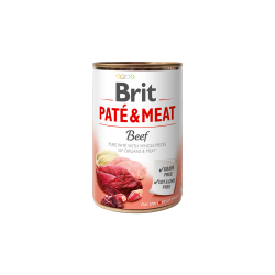 brit care patÃ© & meat manzo 400g